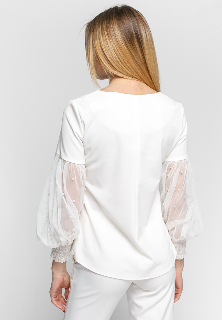 Блуза с длинным рукавом  Zubrytskaya 0173
